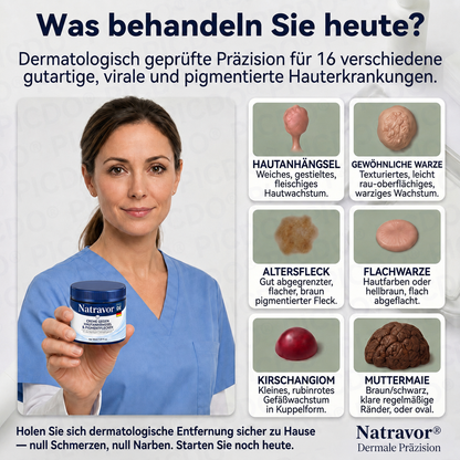 🔥 2. ARTIKEL 50 % RABATT! 🔥 Natravor® 7-Tage-Pflegecreme für Hautanhängsel & Hautflecken (𝐒𝐜𝐡𝐦𝐞𝐫𝐳𝐟𝐫𝐞𝐢𝐞 𝐅𝐨𝐫𝐦𝐞𝐥 – 𝐨𝐡𝐧𝐞 𝐍𝐚𝐫𝐛𝐞𝐧)